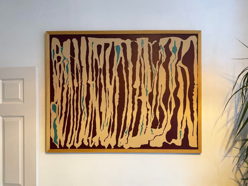 Cave Painting No.1 by Alexandru Regent (Acrylic on board, 2026)